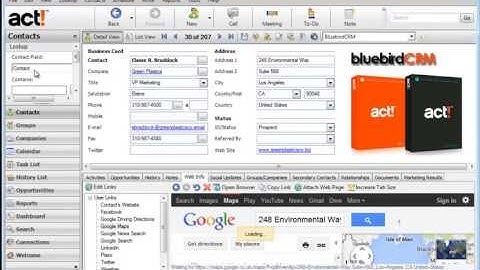 Act! v16 CRM New Features - Usability and System Improvements