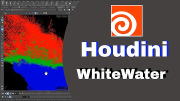 Houdini Tutorial: how to Make Ocean White Water simulation Tutorial