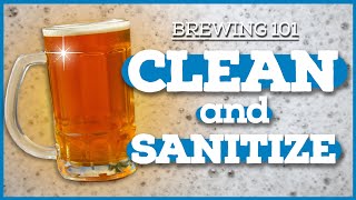 HOME BREWING 101: A Guide to Cleaning and Sanitizing