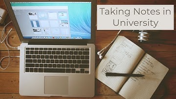 Taking Notes in University