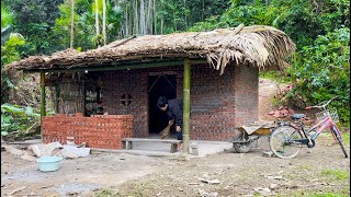 Orphan Boy  Completing Construction of Brick House, Moving Furniture into New House