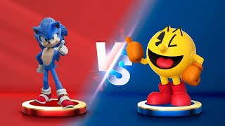 Sonic Dash - Movie Sonic VS PAC-MAN - Movie Sonic vs All Bosses Zazz Eggman