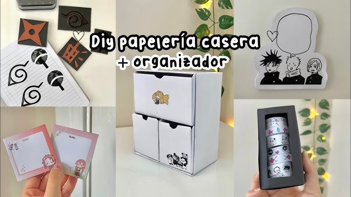 ORGANIZADOR UNICORNIO 🦄 para ESCRITORIO de cartón - Regreso a Clases