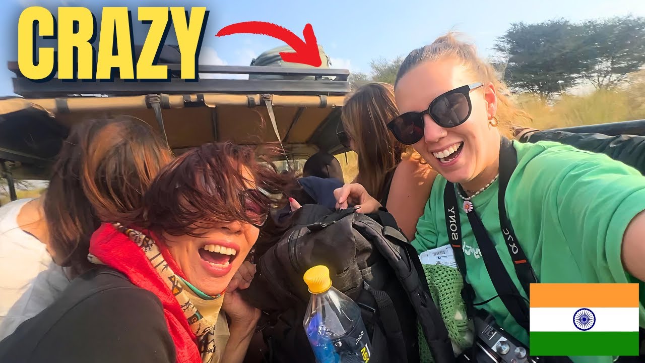 JAISALMER DESERT Camp Adventure 🇮🇳 (Sleeping with 20 Strangers)