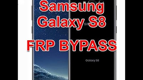 FRP REMOVE | Samsung Galaxy S8 (SM-G950u) pie 9 google account bypass without pc