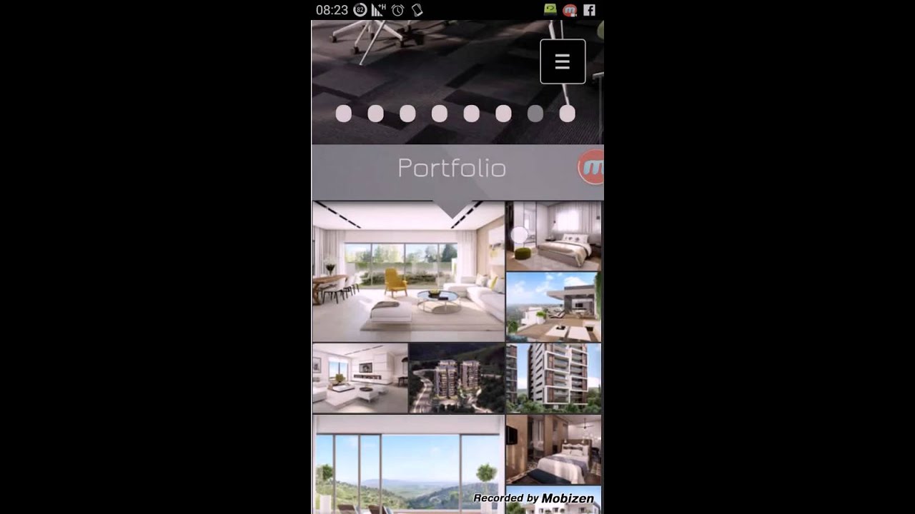 wix problem on mobile site captures on samsung galaxy s3