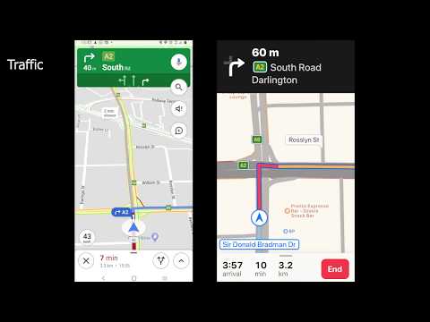 Vidéo: Différence Entre Apple Maps Et Google Maps