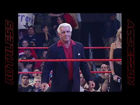 Ric Flair Vs Kane WWE RAW 2002