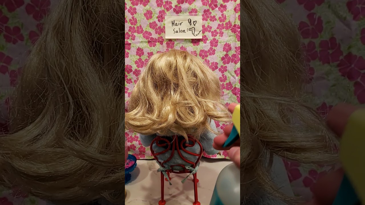 How to untangle AG doll's hair YouTube