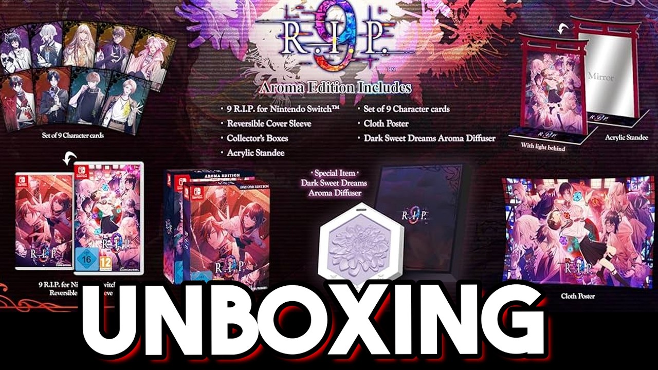Unboxing the R. I. P. Aroma Edition Box Set - YouTube