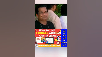 How to Link Aadhaar with PF Account Online | EPFO Update 2025 🔗