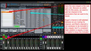 X32 DCA Assignments and Cues/Snippets