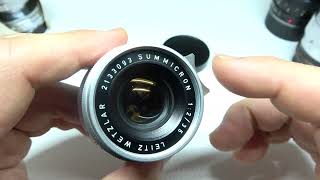 LEICA ライカ Summicronズミクロン 35mmF2 第1世代 8枚玉 M ドイツ製造