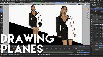 The 5 Different Drawing Planes - Learning 2D // Experimenting with the Grease Pencil in Blender 2.93