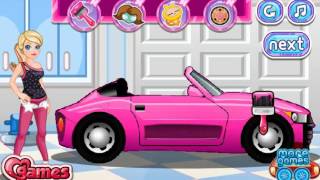 Super Car Barbie Car for Princess  /  Автомойка Супер Барби: Машина для Принцессы