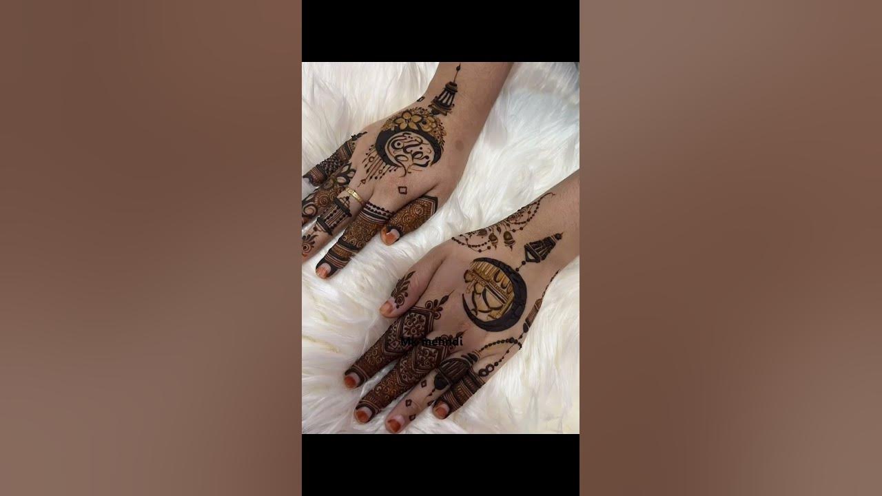 ramadan moon mehndi