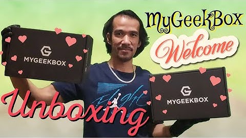 Unboxing My Geek Box Lite issues 8 & 10