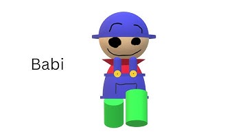 Remaking dave and bambi characters 3D