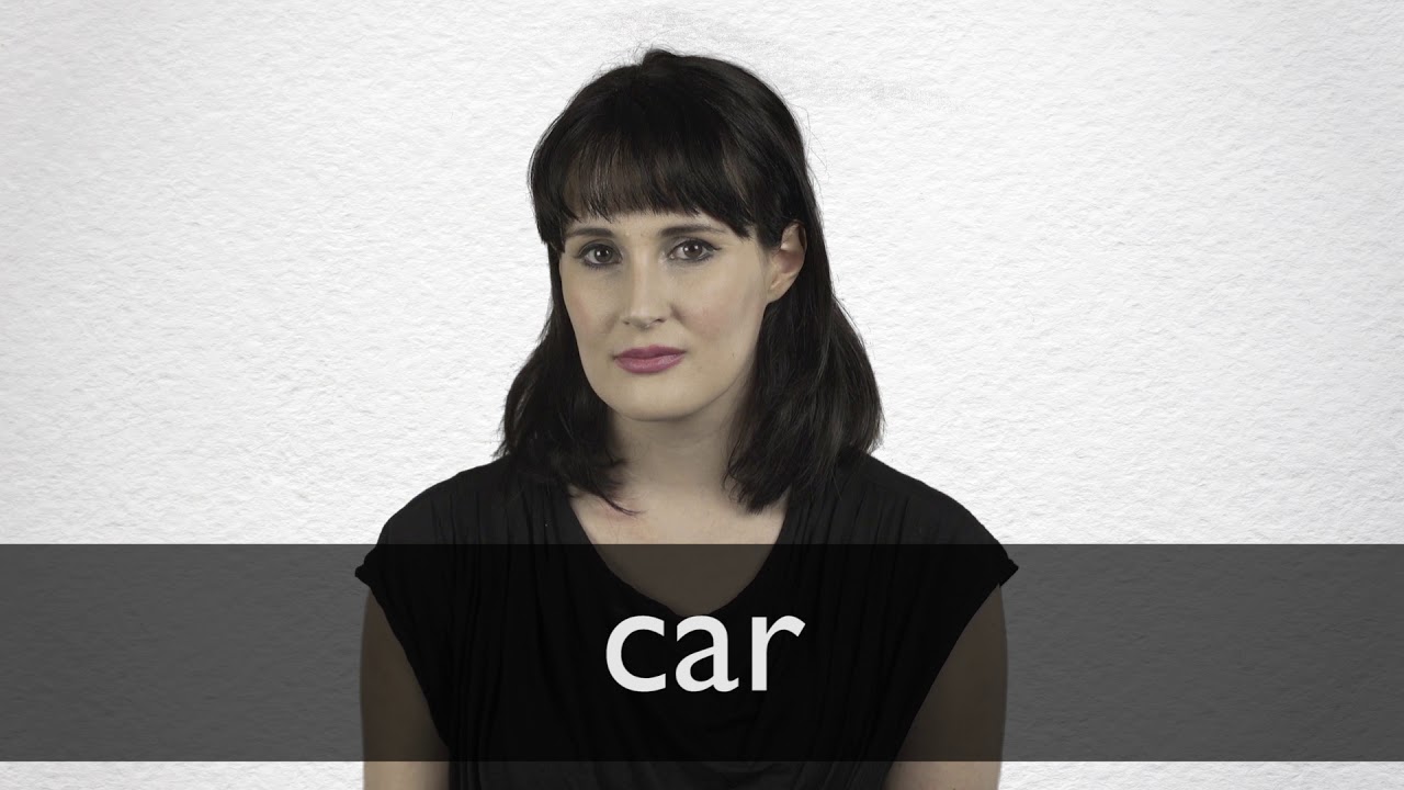 How To Pronounce CAR In British English YouTube
