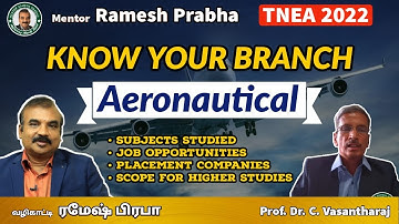 Aeronautical | Know Your Branch | Professor Dr C Vasantharaj | Mentor Ramesh Prabha