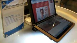 MSI Dual Screen Notebook prototype
