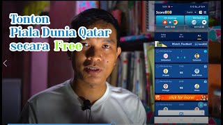 Tonton Bolasepak Piala Dunia Qatar secara Free di HP