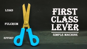 School Science Projects | Cardboard Scissor | First Class Lever