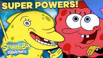 EVERY SpongeBob Superpower! ⚡️ SpongeBob SquarePants
