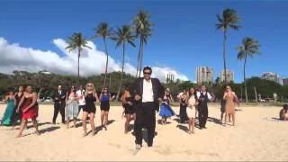 Honolulu Black Tie Beach Flash Mob 2012