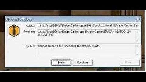 Tutorial-erro pointblank(i3 engine event log)