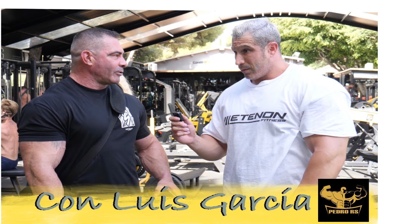 ENTRENO DE BRAZOS CON LUIS GARCÍA 