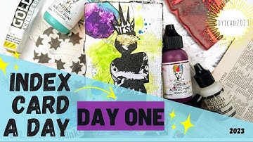 Index Card A Day 2023 - Day One