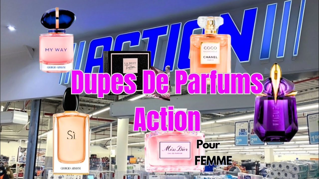 Dupes De Parfums De Luxe Chez Action