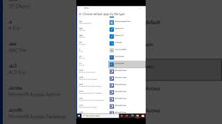 How to chose default apps by file type in windows10 screenshot 3