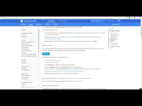 Generate an API key