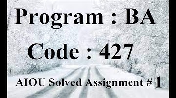 AIOU Code 427 Solved Assignment No 1 Spring 2025 | پاکستانی ادب