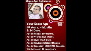 Magic Age Calculator - A Maths TLM