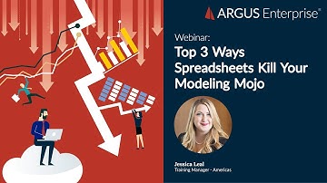 ARGUS Enterprise | Webinar : Spreadsheet real estate property modeling risks