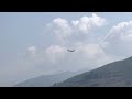 IAF Embraer Legacy 600 touch and go at Paro airport - 2nd day!
