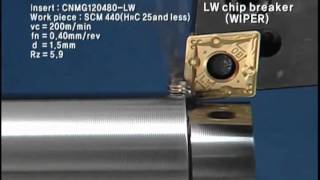 Insertos Korloy Con Rompe Viruta Tipo Lw,Vw