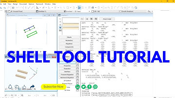 | Archicad Tutorial | - | Shell Tool Tutorial | Useful video | rkvideo1 |