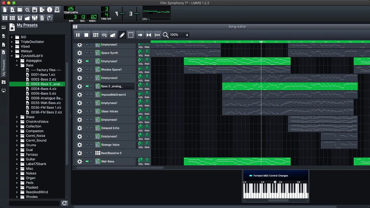 LMMS is a free, open source, multiplatform digital audio workstation. YouTube