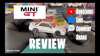 REVIEW: Mini GT - Top Secret Nissan Skyline GT-R VR32 [White] - Ep 118