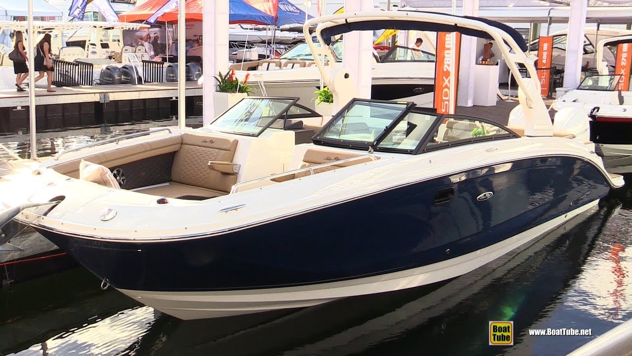 sailing la vagabonde 2019 Sea Ray SDX 290 OB Motor Boat - Walkaround - 2018 Fort Lauderdale Boat Show