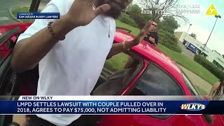 Louisville couple stopped by LMPD after leaving church wins $75K in lawsuit