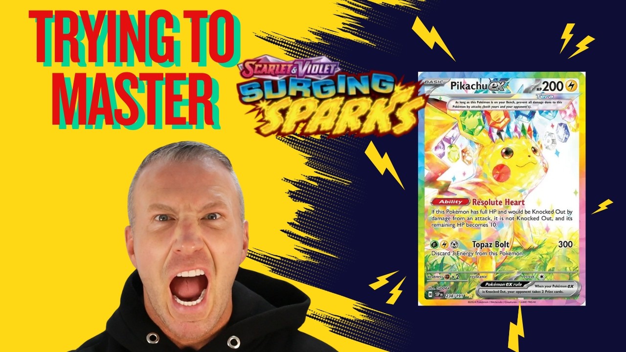 Can 24 Packs Complete My Surging Sparks Master Set?! Pokémon Pack Opening