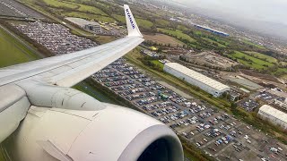 *Derated Take off!!*| Ryanair | B737-800 | Dublin - Amsterdam