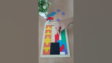 colorful tetris puzzle #colorful #colors #satisfying