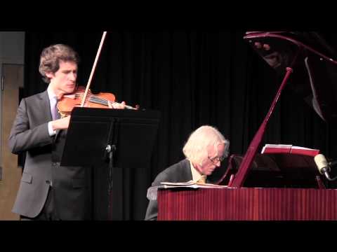 Virgil Boutellis-Taft playing "Nocturne" by and with Paul Cantelon