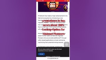 Exciting News: 200% Lockup Option for Mainnet Pioneers | cryptotimes.io Update #pinetwork #pilaunch
